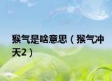 猴气是啥意思（猴气冲天2）