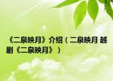 《二泉映月》介绍（二泉映月 越剧《二泉映月》）
