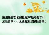 兰州墨香怎么到极魔70级还有个什么任务啊（什么脱魔那里接任务啊）