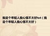 我是个年轻人我心情不太好txt（我是个年轻人我心情不太好）