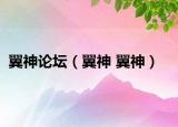 翼神论坛（翼神 翼神）