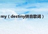 my（destiny拼音歌词）