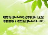 联想旭日N440笔记本代换什么型号的主板（联想旭日N440A-UX）
