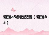 奇瑞a5参数配置（奇瑞A5）