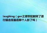 laughing（gor之潜罪犯解释了潜行狙击里最后那个人影了吗）