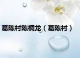 葛陈村陈桐龙（葛陈村）