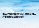 第三产业增加值构成（什么是第三产业增加值简介介绍）