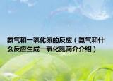 氨气和一氧化氮的反应（氨气和什么反应生成一氧化氮简介介绍）