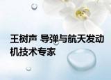 王树声 导弹与航天发动机技术专家