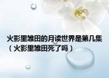 火影里雏田的月读世界是第几集（火影里雏田死了吗）