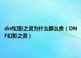 dnf幻影之灵为什么那么贵（DNF幻影之灵）