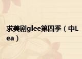 求美剧glee第四季（中Lea）