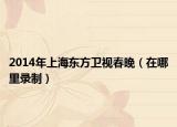 2014年上海东方卫视春晚（在哪里录制）