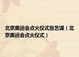 北京奥运会点火仪式张艺谋（北京奥运会点火仪式）
