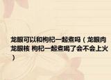 龙眼可以和枸杞一起煮吗（龙眼肉 龙眼核 枸杞一起煮喝了会不会上火）