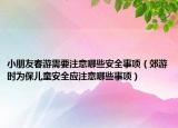 小朋友春游需要注意哪些安全事项（郊游时为保儿童安全应注意哪些事项）
