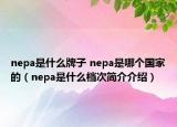 nepa是什么牌子 nepa是哪个国家的（nepa是什么档次简介介绍）