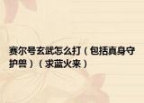 赛尔号玄武怎么打（包括真身守护兽）（求蓝火来）