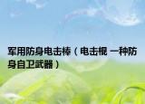 军用防身电击棒（电击棍 一种防身自卫武器）