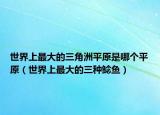 世界上最大的三角洲平原是哪个平原（世界上最大的三种鲶鱼）