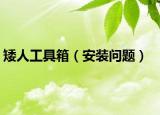 矮人工具箱（安装问题）