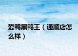 爱鸭黑鸭王（通顺店怎么样）