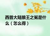 西普大陆狼王之冕是什么（怎么得）