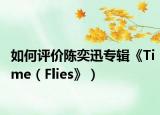 如何评价陈奕迅专辑《Time（Flies》）