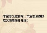 羊宝怎么做着吃（羊宝怎么做好吃又简单简介介绍）