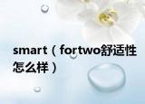 smart（fortwo舒适性怎么样）