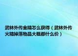 武林外传金精怎么获得（武林外传火精掉落物品大概都什么价）