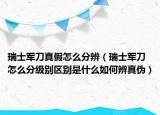 瑞士军刀真假怎么分辨（瑞士军刀怎么分级别区别是什么如何辨真伪）
