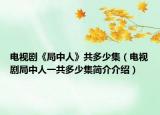 电视剧《局中人》共多少集（电视剧局中人一共多少集简介介绍）