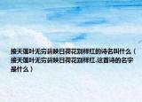 接天莲叶无穷碧映日荷花别样红的诗名叫什么（接天莲叶无穷碧映日荷花别样红.这首诗的名字是什么）