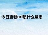 今日更新url是什么意思