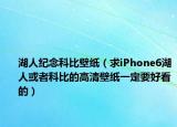 湖人纪念科比壁纸（求iPhone6湖人或者科比的高清壁纸一定要好看的）