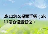 2k11怎么设置手柄（2k11怎么设置键位）