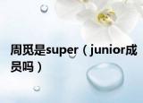 周觅是super（junior成员吗）