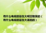 有什么电视剧是在大明宫取景的（有什么电视剧是在大连拍的）
