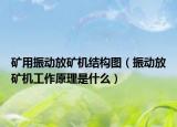 矿用振动放矿机结构图（振动放矿机工作原理是什么）