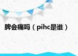 脾会痛吗（pihc是谁）