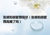 张斌和胡紫薇现状（张斌和胡紫薇离婚了吗）