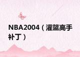 NBA2004（灌篮高手 补丁）