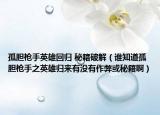 孤胆枪手英雄回归 秘籍破解（谁知道孤胆枪手之英雄归来有没有作弊或秘籍啊）