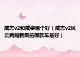 威志v2和威姿哪个好（威志v2风云两厢新奥拓哪款车最好）