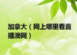 加拿大（网上哪里看直播澳网）