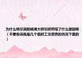 为什么哈尔滨阳明滩大桥引桥坍塌了什么原因呢（不要告诉我是几个临时工没资质的情况下盖的）