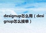 designup怎么用（designup怎么接单）