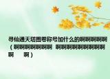 寻仙通天塔图卷称号加什么的啊啊啊啊啊（啊啊啊啊啊啊啊  啊啊啊啊啊啊啊啊啊啊      啊）