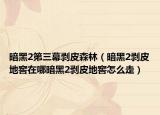 暗黑2第三幕剥皮森林（暗黑2剥皮地窖在哪暗黑2剥皮地窖怎么走）